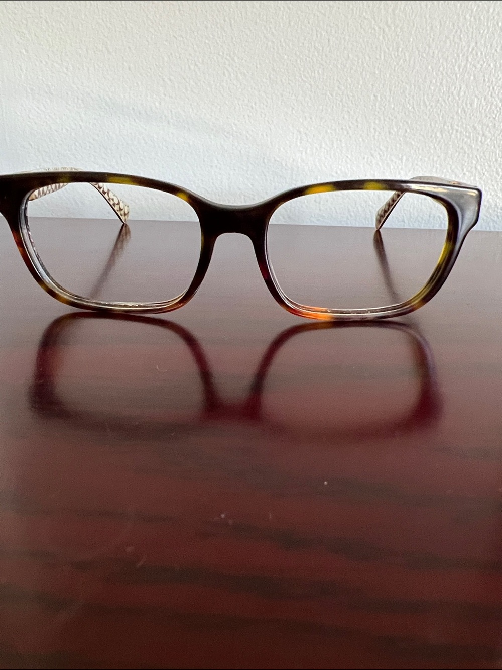Coach Tortoiseshell Eyeglass Frames
